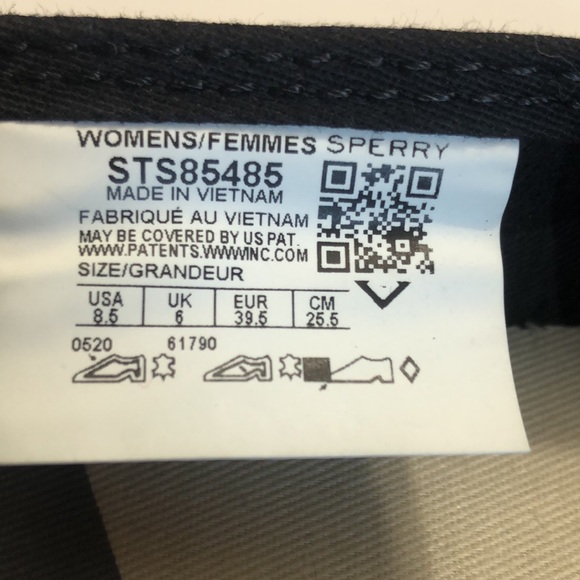 Sperry Black Vented Upper Slip-on Leather Loafer size 8.5 - Picture 11 of 13